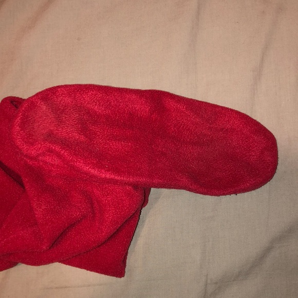 Hunter red fleece socks - M - Picture 4 of 6